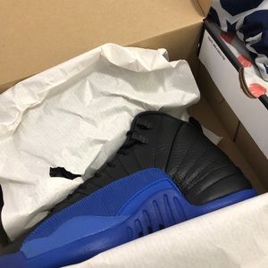 Brand new black and blue 12s